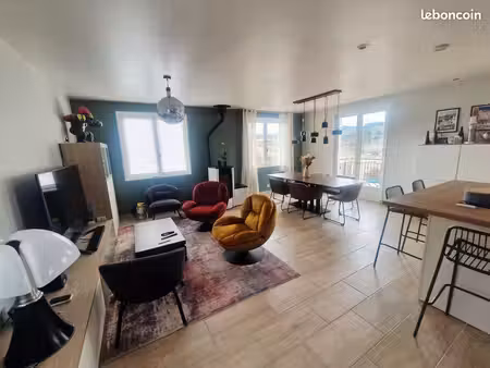 magnifique maison lumineuse 115m2 avec vue panoramique  jardin