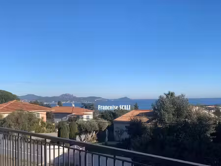appartement à vendre 3 pièces saint aygulf (83) vue mer