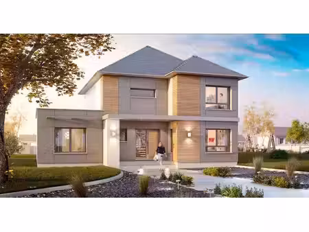 terrain avec maison neuf à vendre