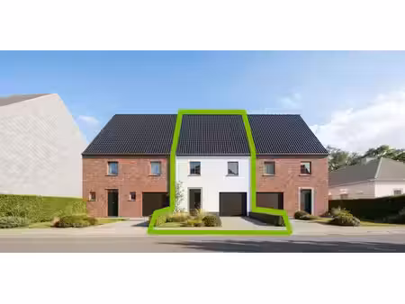 maison deux facades à vendre à bavegem pour € 395.000 avec 3 chambres à coucher