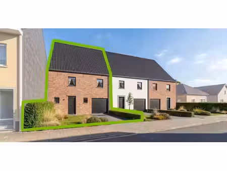 maison deux facades à vendre à bavegem pour € 395.000 avec 3 chambres à coucher