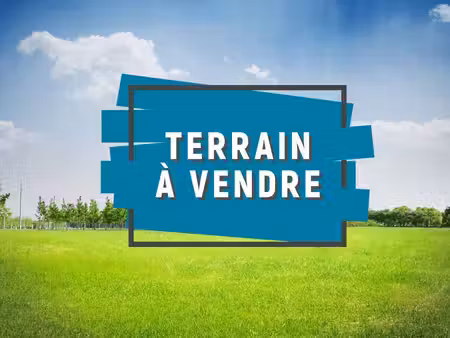 terrain constructible neuf à vendre