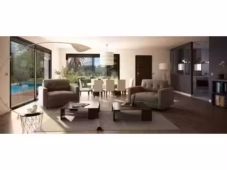 terrain avec maison neuf à vendre
