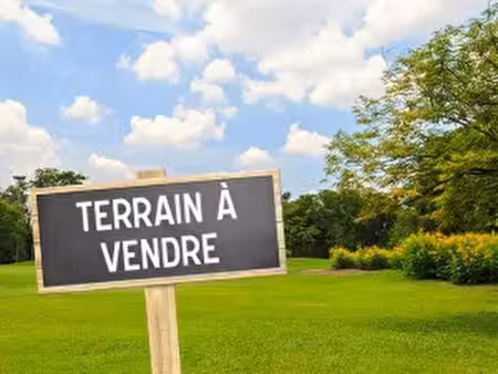 terrain constructible neuf à vendre