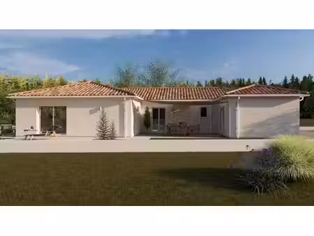 terrain avec maison neuf à vendre