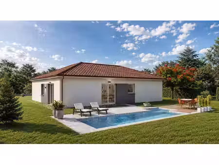 terrain avec maison neuf à vendre