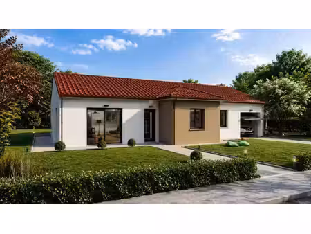 terrain avec maison neuf à vendre