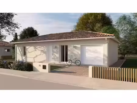 terrain avec maison neuf à vendre