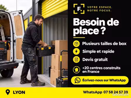 location box de stockage