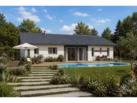 terrain avec maison neuf à vendre