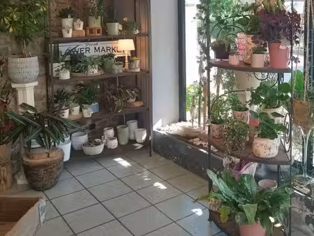 fond de commerce fleuriste