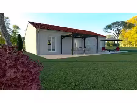 terrain avec maison neuf à vendre