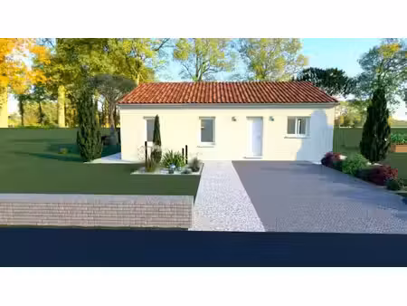 terrain avec maison neuf à vendre