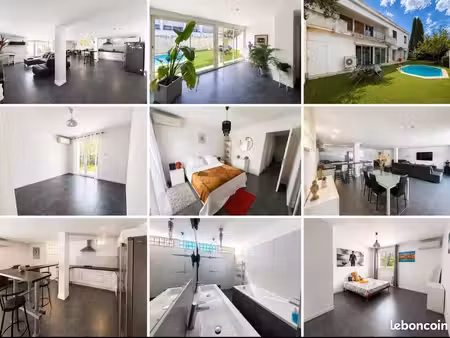 à vendre – bas de villa de 150 m² avec piscine – les 3 lucs  marseille