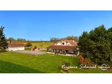 maison à vendre 6 pièces gamarde les bains (40) terrain 1 863 m2