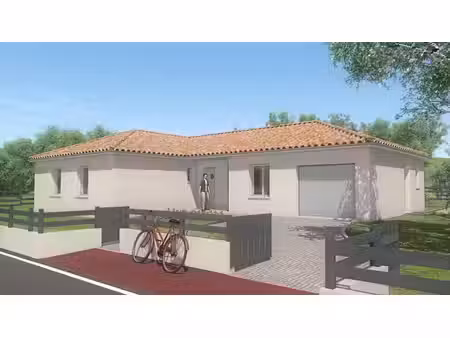 terrain avec maison neuf à vendre