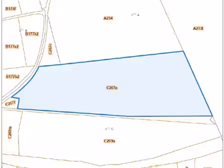 terrain agricole de 3 ha 31 a 39 ca à vendre à biesmerée