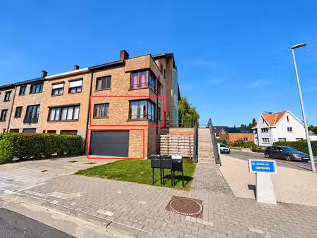 centre/gare - stade gaston reiff - appartement + garage 2v.