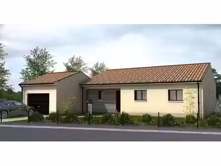 terrain avec maison neuf à vendre