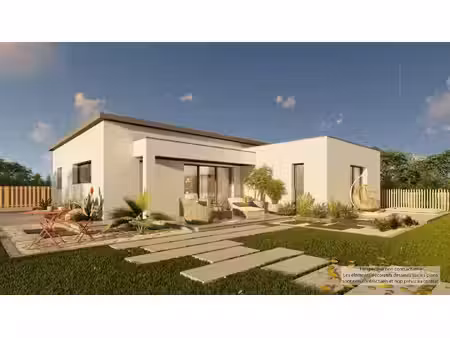 terrain avec maison neuf à vendre
