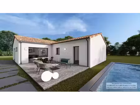 terrain avec maison neuf à vendre