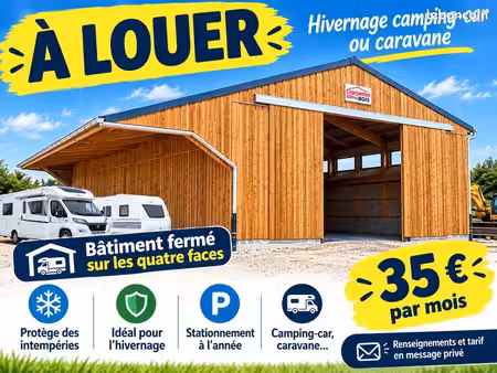 hivernage camping-car ou caravane