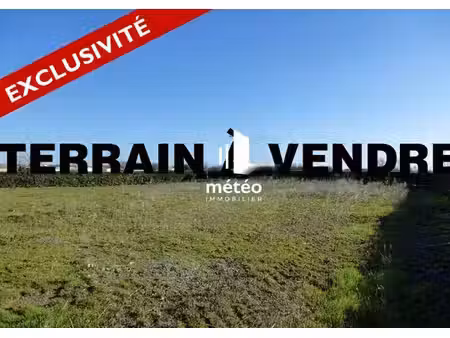 terrain constructible neuf à vendre