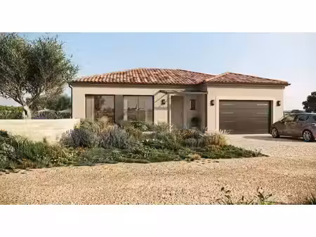 terrain avec maison neuf à vendre