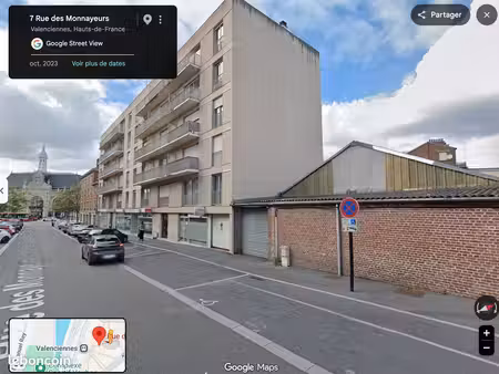 11 places de stationnement secteur gare valenciennes