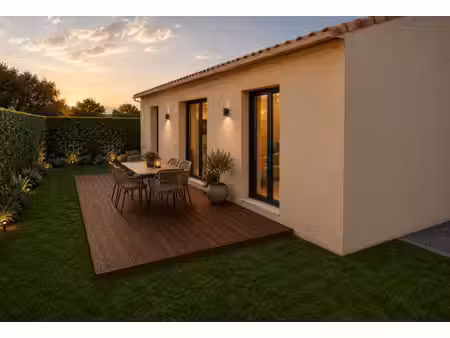 terrain avec maison neuf à vendre