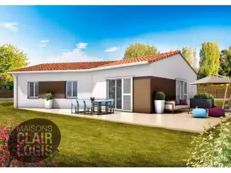 terrain avec maison neuf à vendre