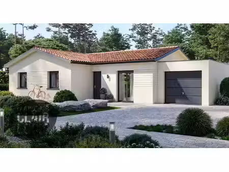 terrain avec maison neuf à vendre