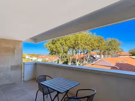 appartement la teste de buch 2 pièces 46.17 m2 - grande terrasse - place de parking couver