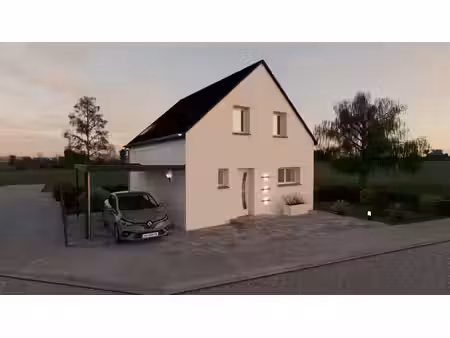 terrain avec maison neuf à vendre