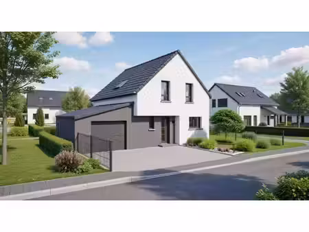 terrain avec maison neuf à vendre