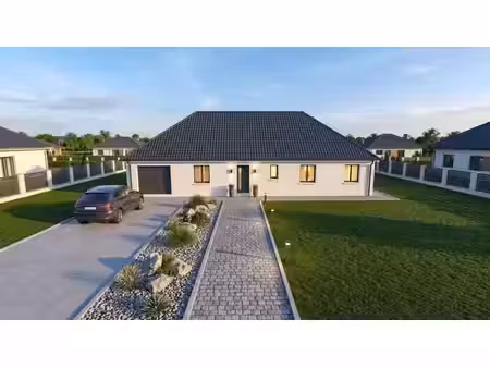 terrain avec maison neuf à vendre