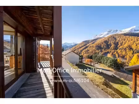 référence : 6104-clg - chalet 8 couchages de 144m² à molines-en-queyras