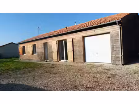 dpt deux sèvres (79)  à vendre proche de airvault maison p4 de 106 m² - terrain de 1 144 0