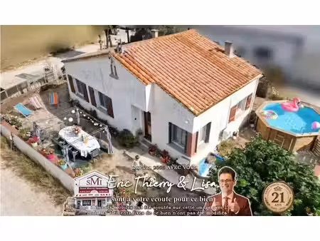 maison de plain-pied 4 pièces & 4 faces (72 4 m2) -- 140 000