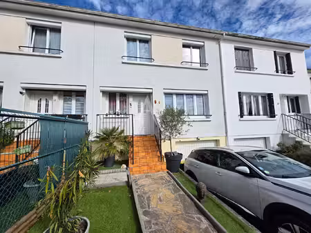 maison 3 chambres avec sous-sol total  garage et jardin à trilport