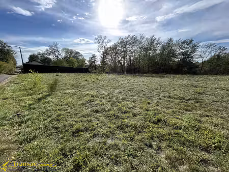 terrain 3600m2 dont 1750m2 en zone constructible