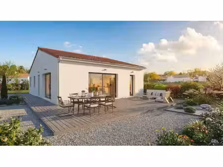 terrain avec maison neuf à vendre
