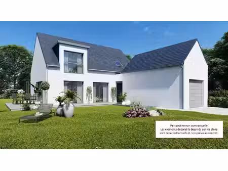 terrain avec maison neuf à vendre