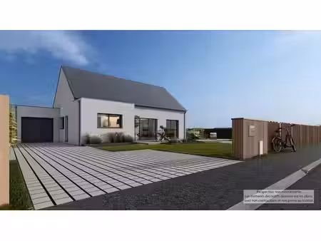 terrain avec maison neuf à vendre