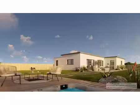 terrain avec maison neuf à vendre