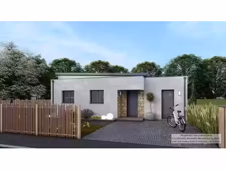 terrain avec maison neuf à vendre