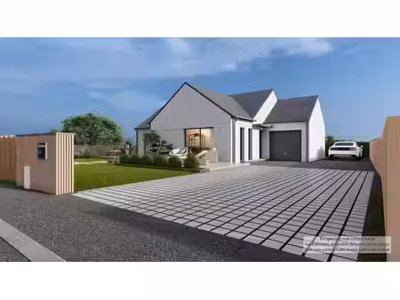 terrain avec maison neuf à vendre