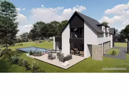 terrain avec maison neuf à vendre
