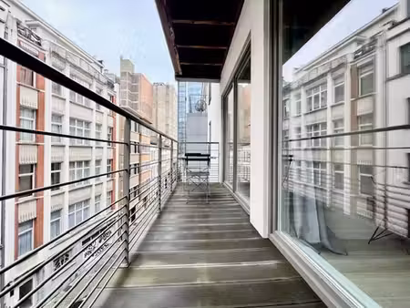 quartier europeen - superbe meuble 2 chambres avec terrasse