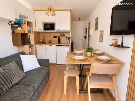 appartement rénové - 20m2 - flumet
